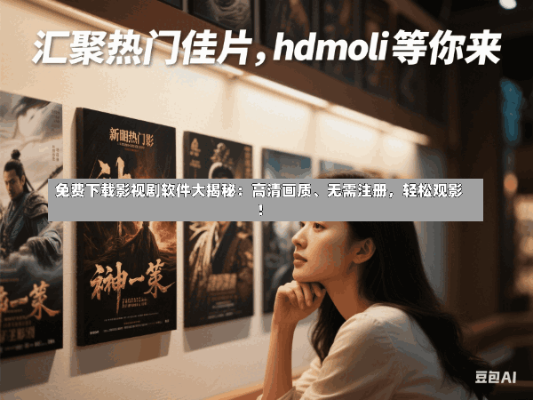 免费下载影视剧软件大揭秘:高清画质、无需注册,轻松观影!