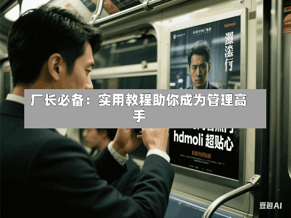 厂长必备:实用教程助你成为管理高手